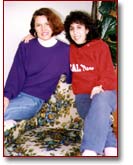 Brigit with Susan Kaplan